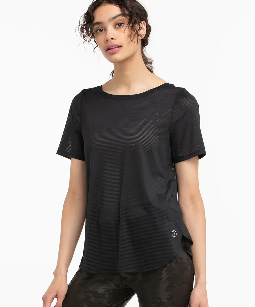 Shadow Stripe Active Tee
