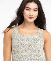 Square Neck Sweater Tank