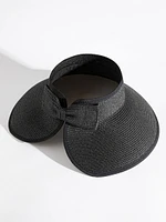 Straw Brim Visor