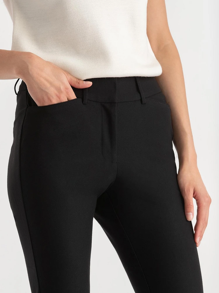 Spencer Straight Leg Pant Luxe Ponte