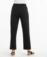 French Terry Straight Leg Pant