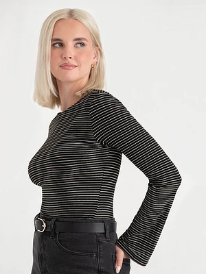 Bell Sleeve Top