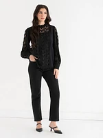 Butterfly Lace Blouse