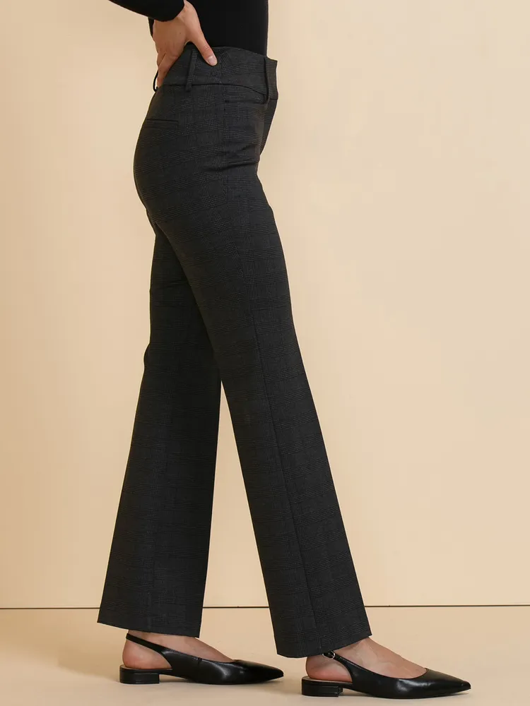 Bradley Bootcut Pant Patterned Luxe Ponte