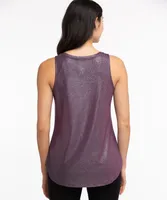 Sparkly Scoop Neck Tank Top