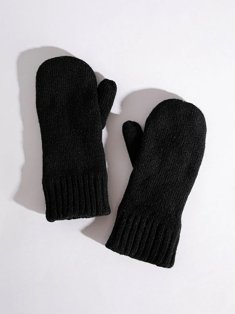 Wool Blend Mittens