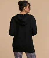 Lace-Up Hoodie