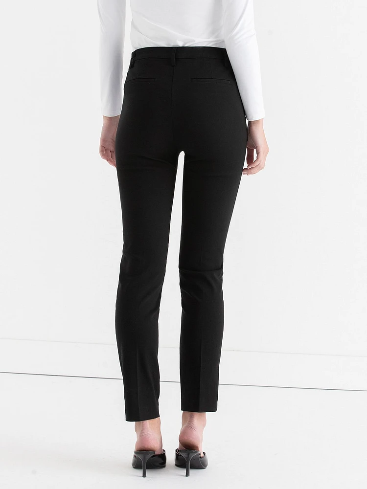 Syd Slim Ankle Pant Microtwill