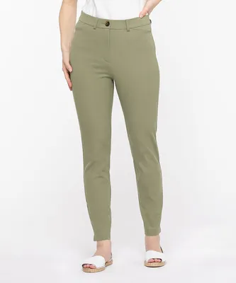 Green Perfect Stretch Skinny Leg Pant