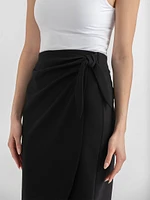 Midi Wrap Skirt