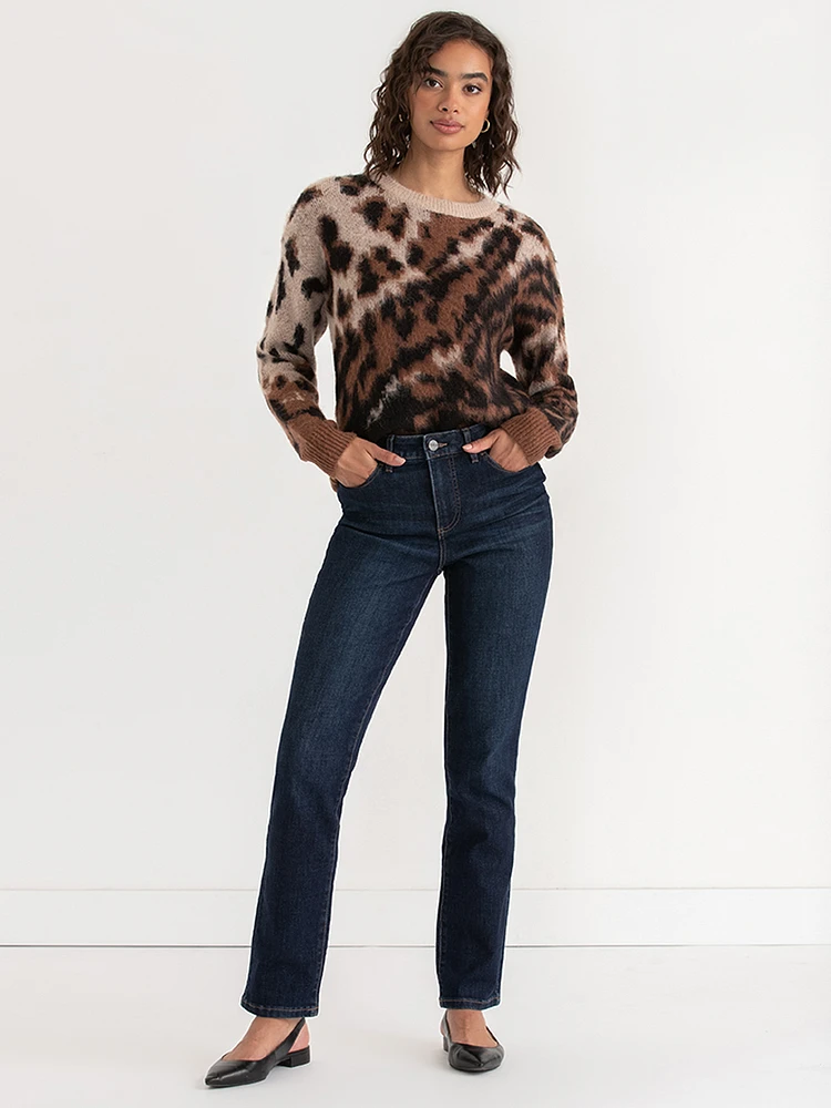 Leopard Print Pullover