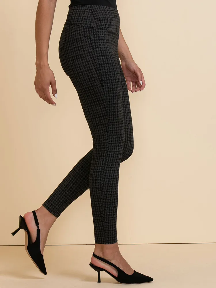 Leni Legging Patterned Luxe Ponte