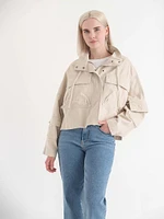 Drop Shoulder Utility Jacket