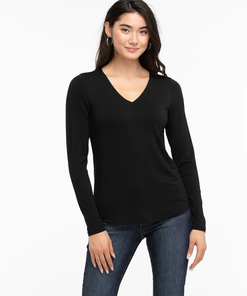 V-Neck Layering Essential Top