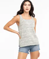 Square Neck Sweater Tank
