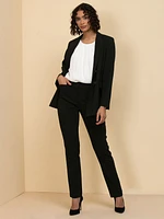 London Double Breasted Relaxed Blazer Luxe Tailored