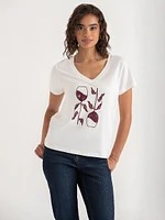 Relaxed V-Neck Tee