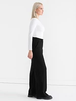 Weslee Wide Leg Crepe Pant