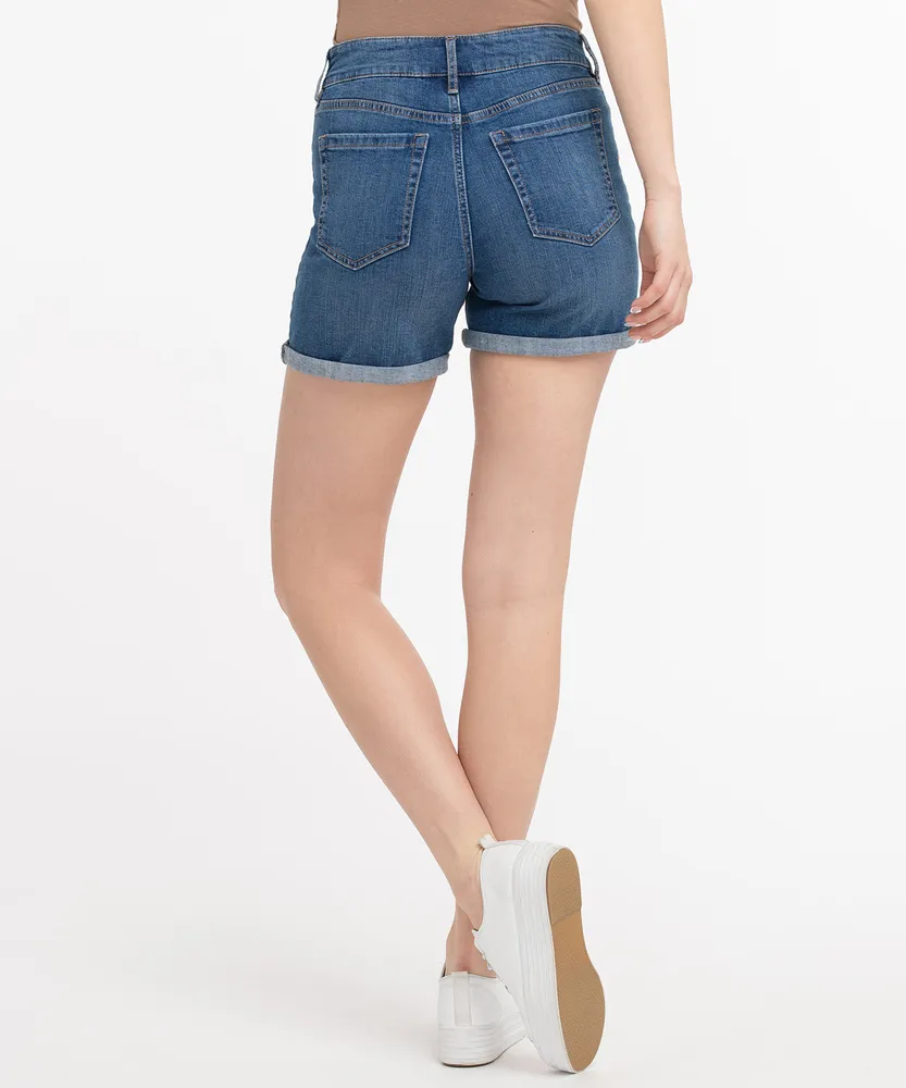 5-Pocket Relaxed Denim Short