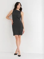 Luna Boatneck Dress Luxe Ponte