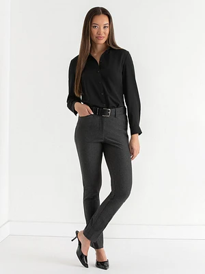 Nicole Long Sleeve Collared Shirt