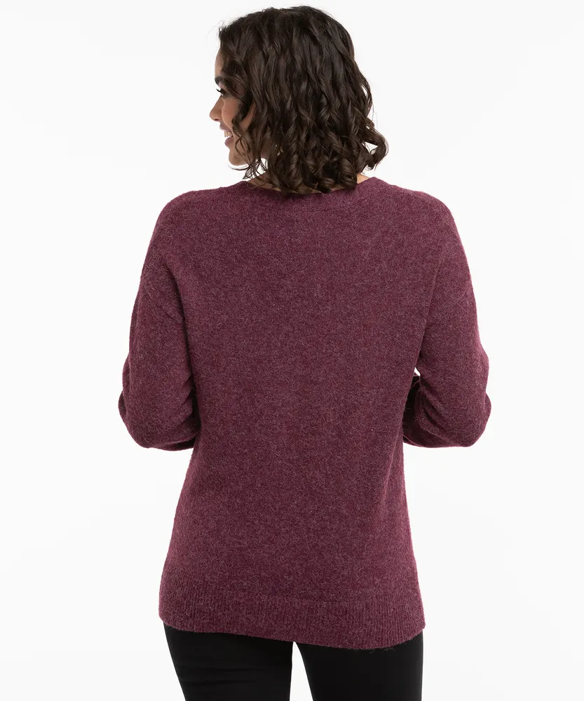 Eco-Friendly Henley Sweater