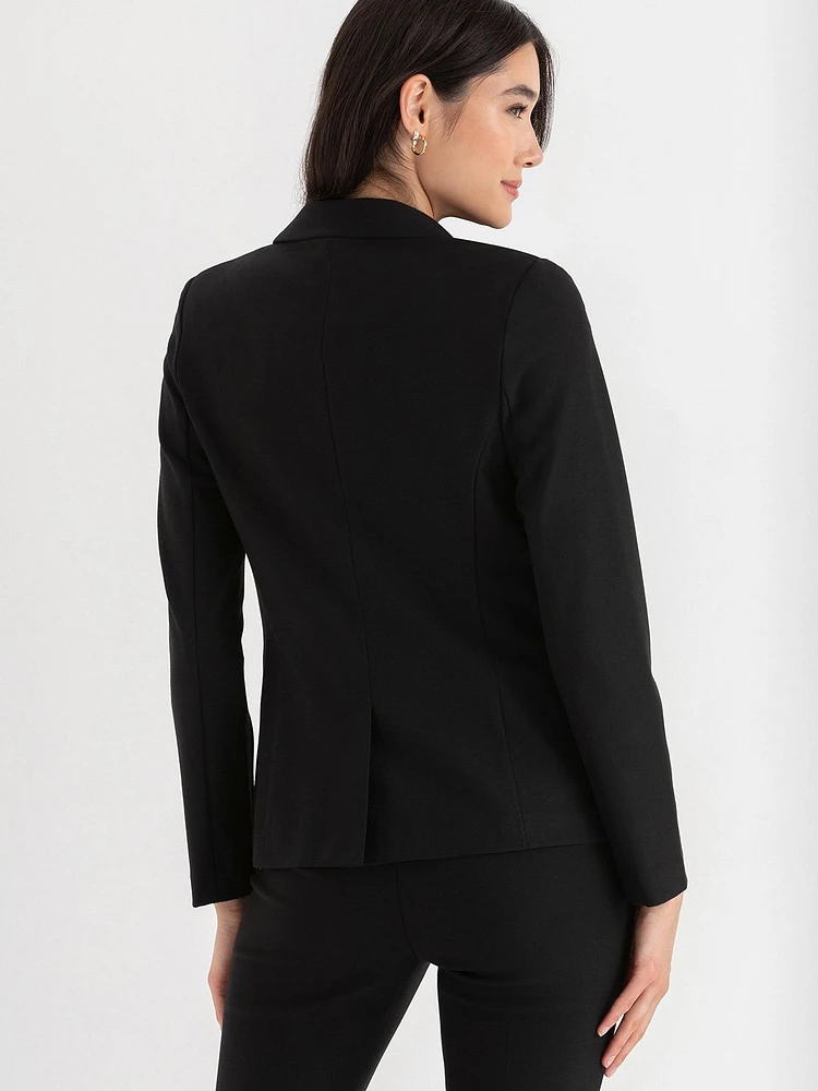 Oxford Classic Suit Blazer Luxe Ponte