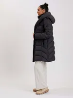 Long Printed Puffer Jacket