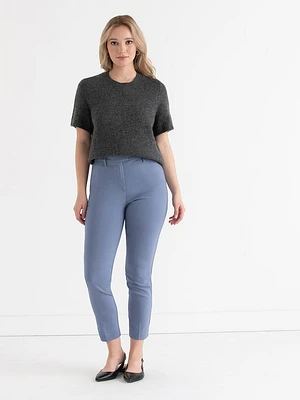 Syd Slim Ankle Pant Microtwill