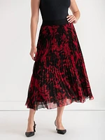 Release Pleat Midi Skirt