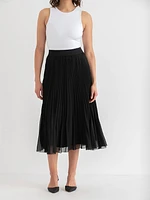 Release Pleat Midi Skirt