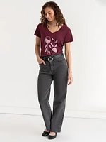 V-Neck Relaxed Tee