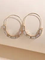 Half Moon Drop Earrings