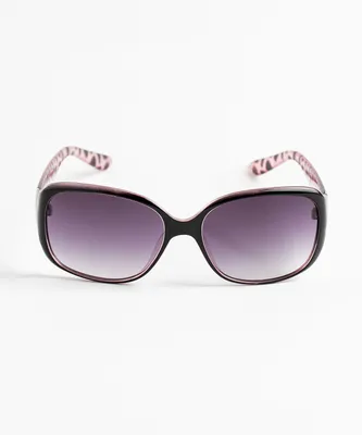 Purple Leopard Sunglasses