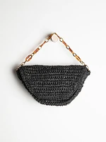 Straw Crossbody Bag