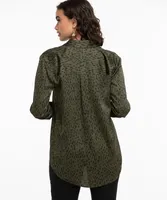 Satin Collared Shirt