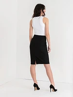 Pencil Skirt Luxe Ponte