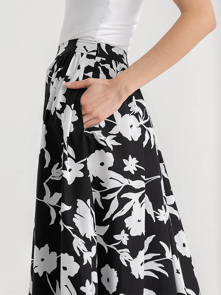 Poplin Full Skirt