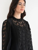 Butterfly Lace Blouse