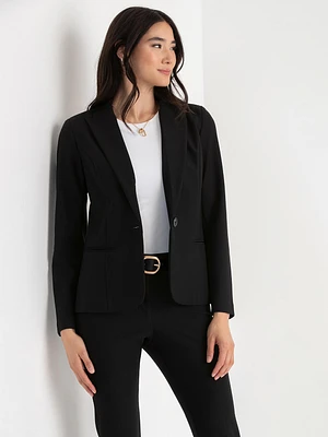 Oxford Classic Suit Blazer Luxe Ponte