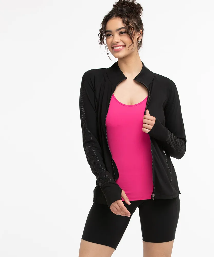 Zip Front Yoga Jacket