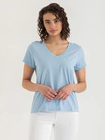 Relaxed V-Neck Tee