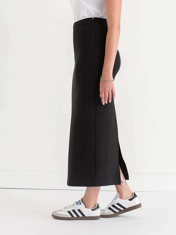 Double Knit Column Skirt