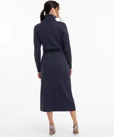 Turtleneck Sweater Dress
