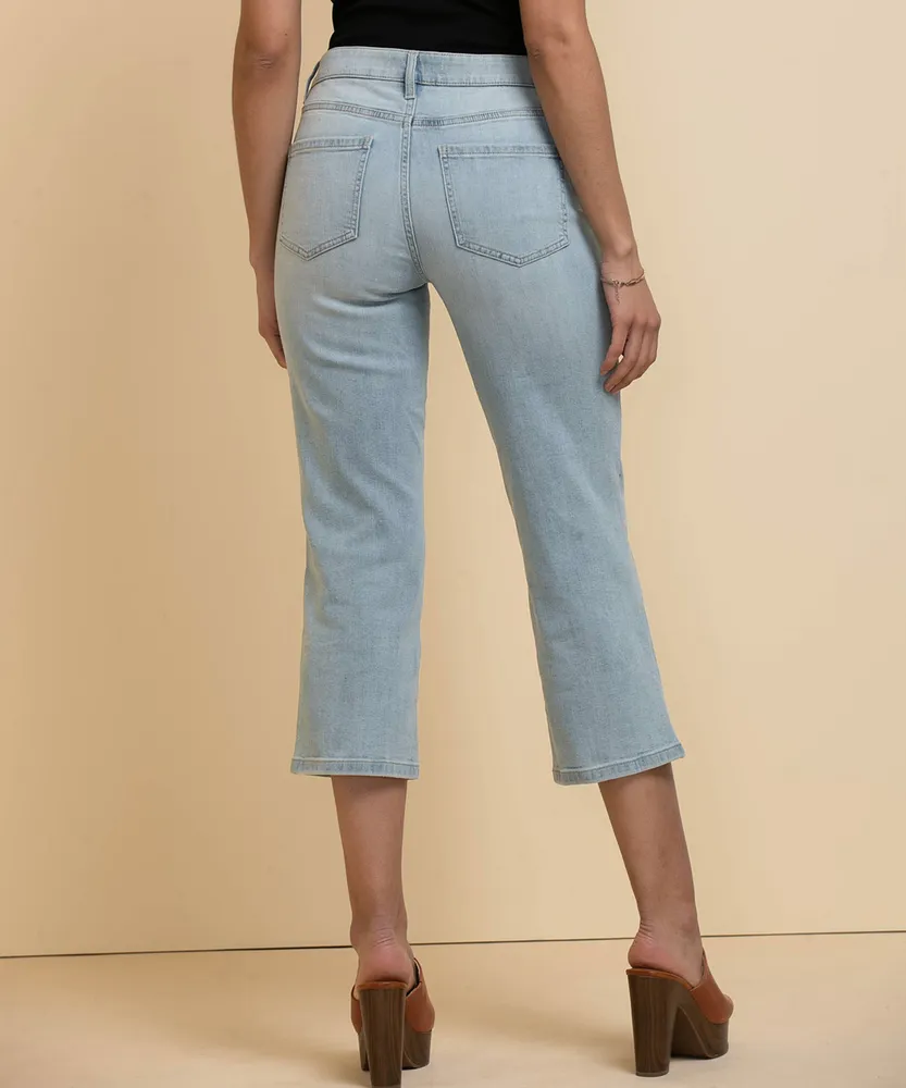 Stevie Straight Crop Jeans