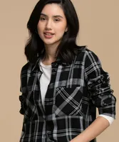 Plaid Collared Shirt
