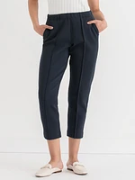 Knit Tapered Leg Pant