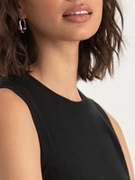 Sleeveless Sweater Tank Top