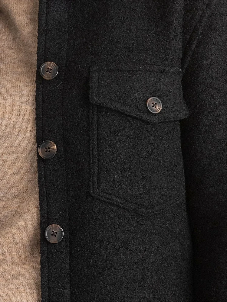 Zia Wool Blend Shirt Jacket