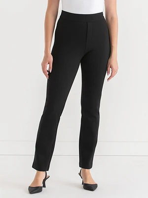 Sam Slim Straight Leg Luxe Ponte